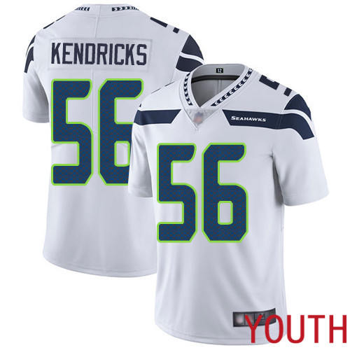 Seattle Seahawks Limited White Youth Mychal Kendricks Road Jersey NFL Football #56 Vapor Untouchable->youth nfl jersey->Youth Jersey